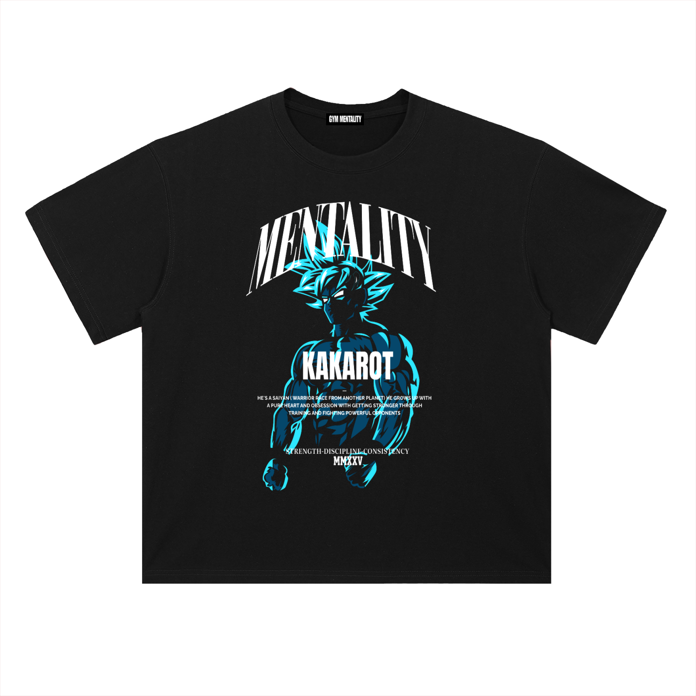 Heavyweight Drop Shoulder Cotton T-Shirt
