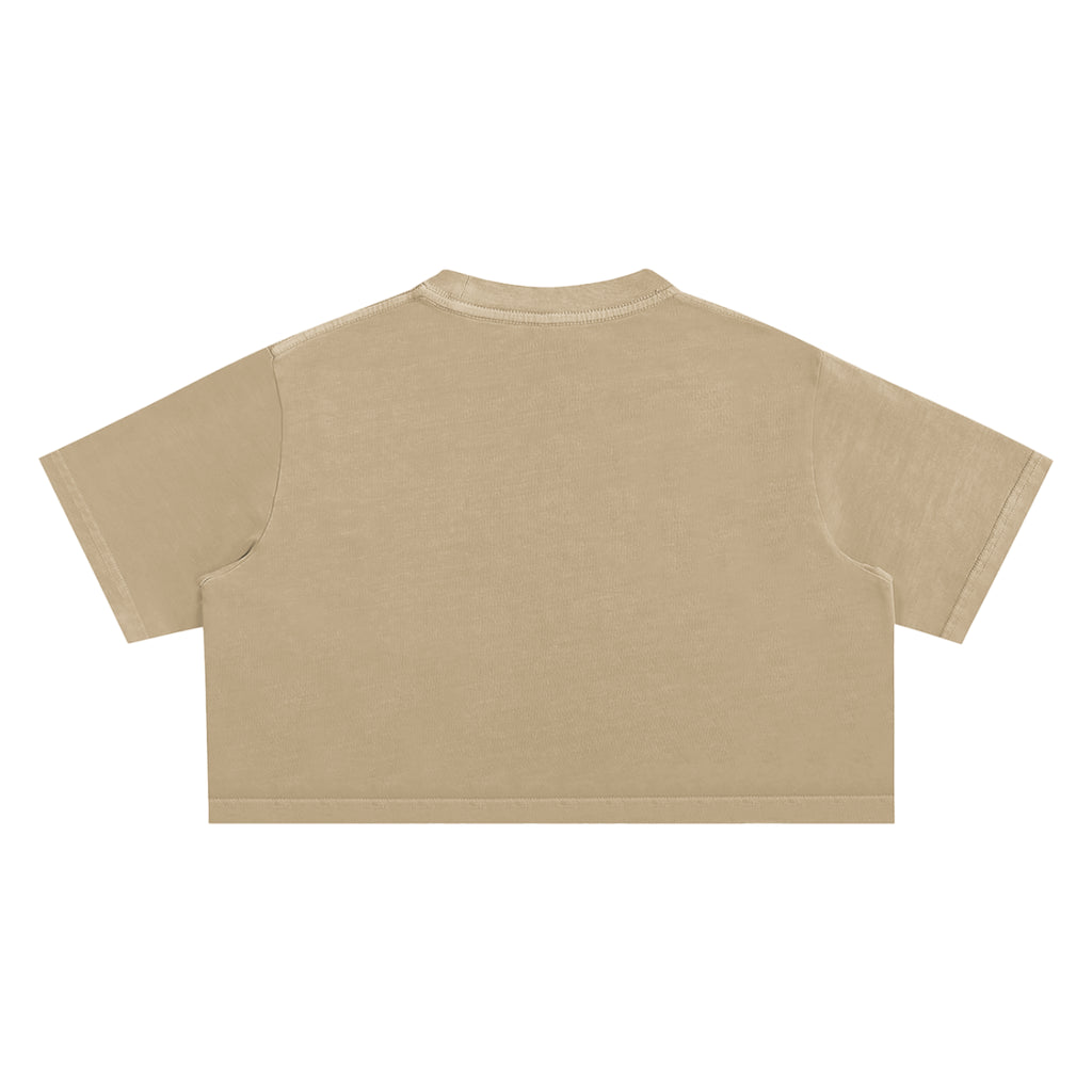 GM SNOW WASHED CROP TEE
