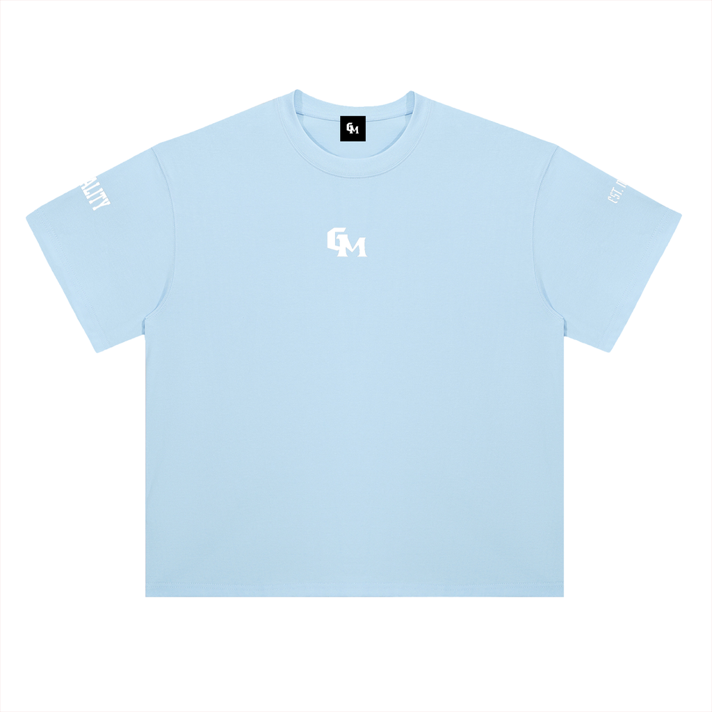 Heavyweight Drop Shoulder Cotton T-Shirt