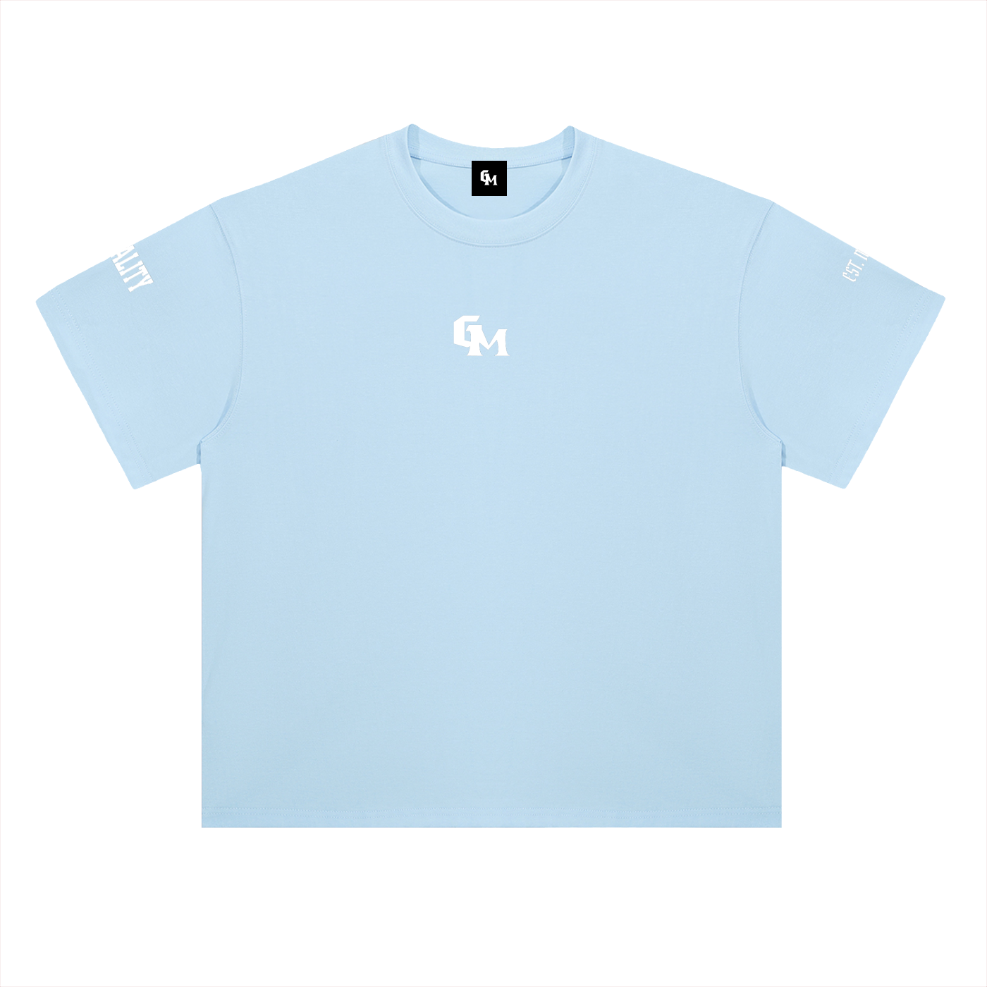 Heavyweight Drop Shoulder Cotton T-Shirt