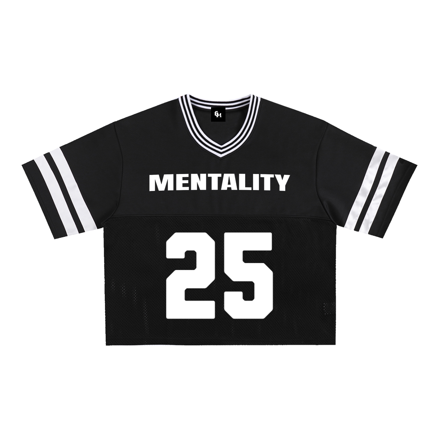 GM Taped Mesh Boxy T-Shirt