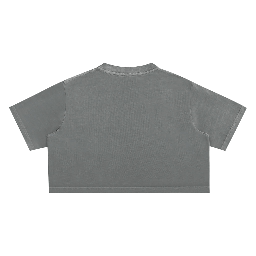 GM SNOW WASHED CROP TEE