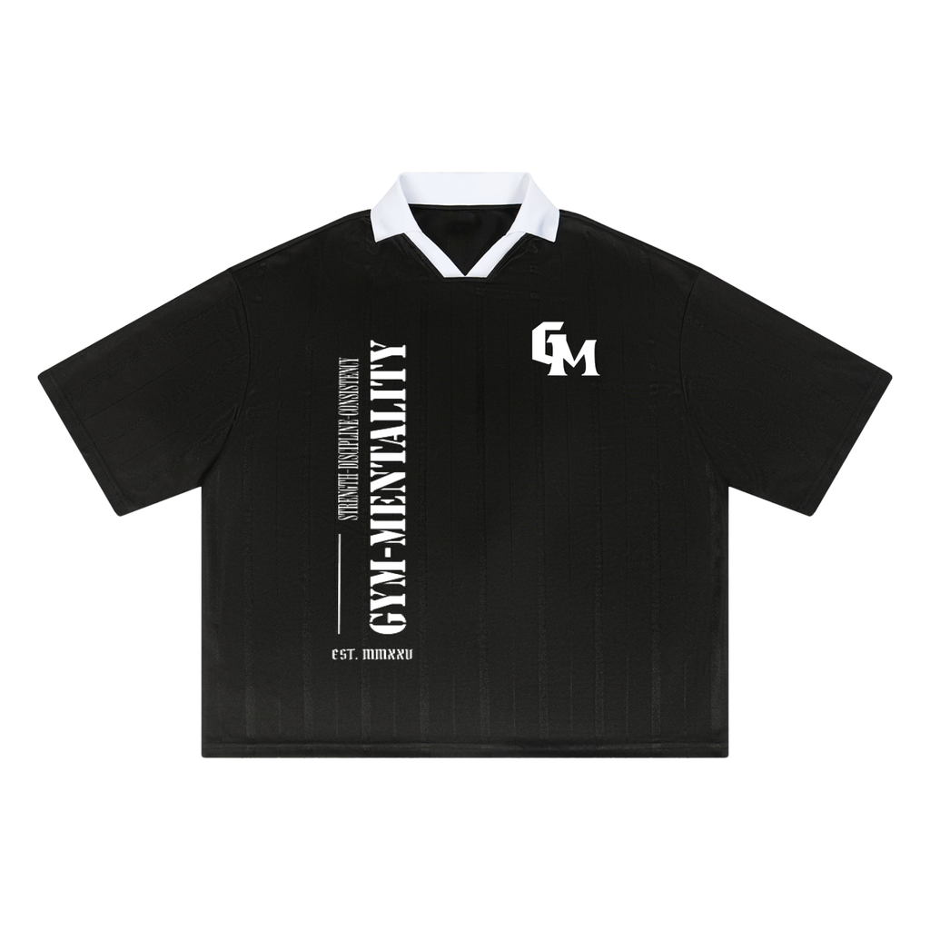 GM Unisex Striped Boxy Soccer Jersey