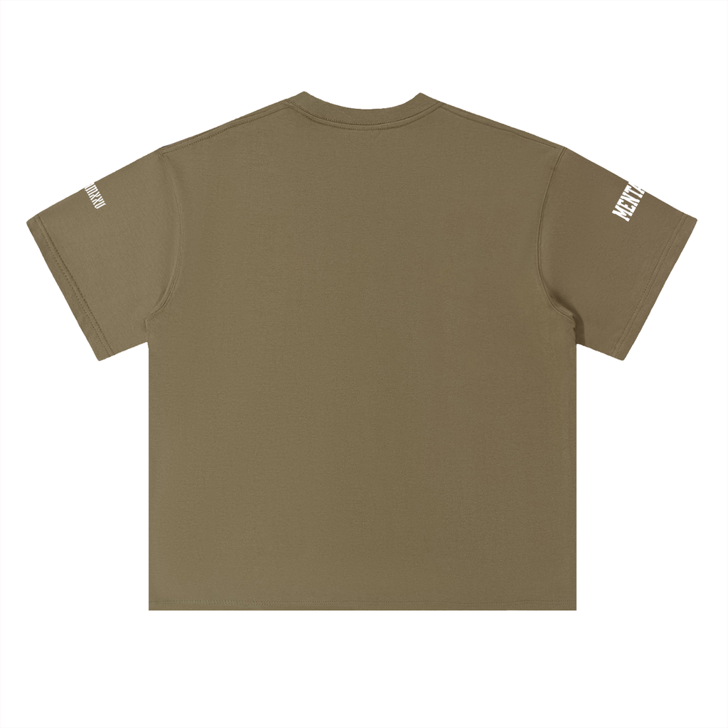 Heavyweight Drop Shoulder Cotton T-Shirt
