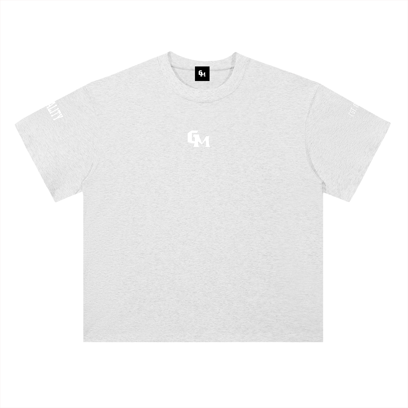 Heavyweight Drop Shoulder Cotton T-Shirt
