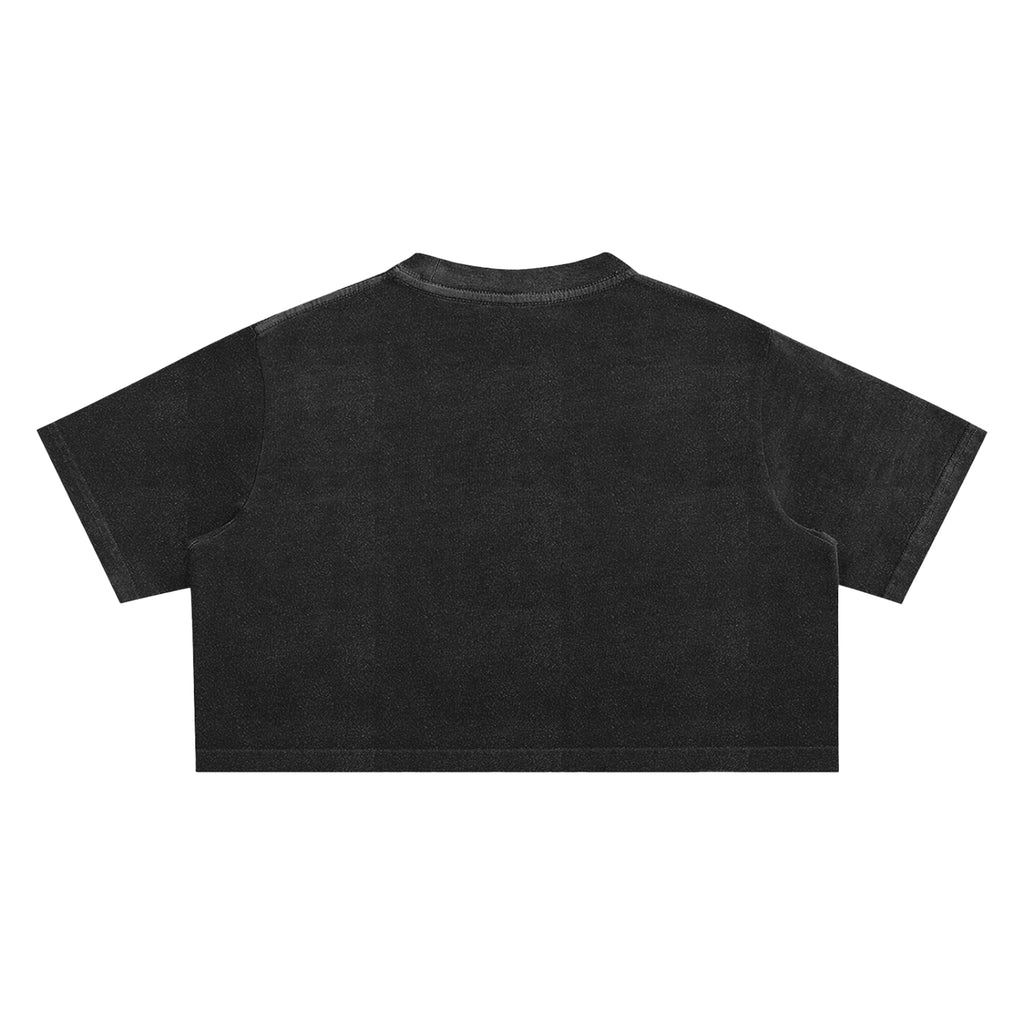 GM SNOW WASHED CROP TEE
