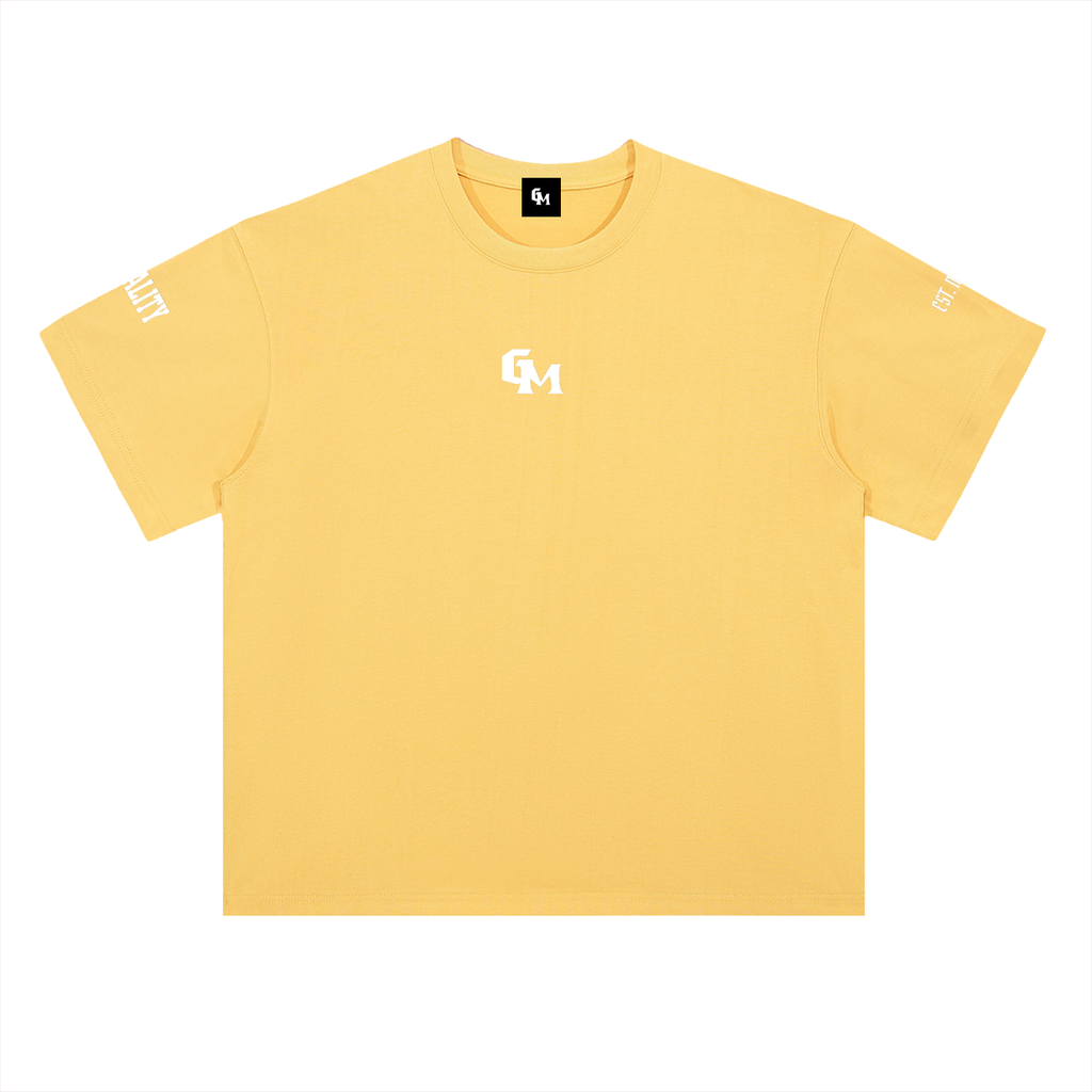 Heavyweight Drop Shoulder Cotton T-Shirt