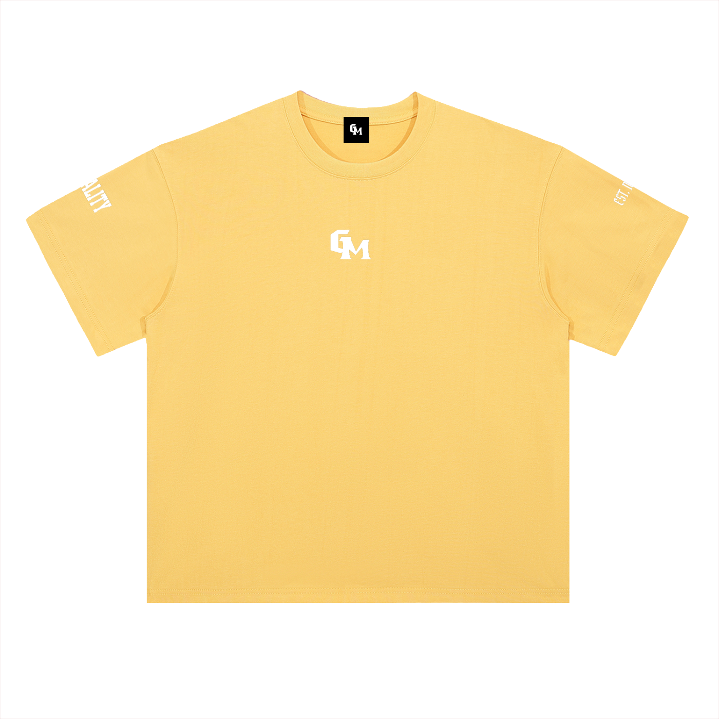 Heavyweight Drop Shoulder Cotton T-Shirt