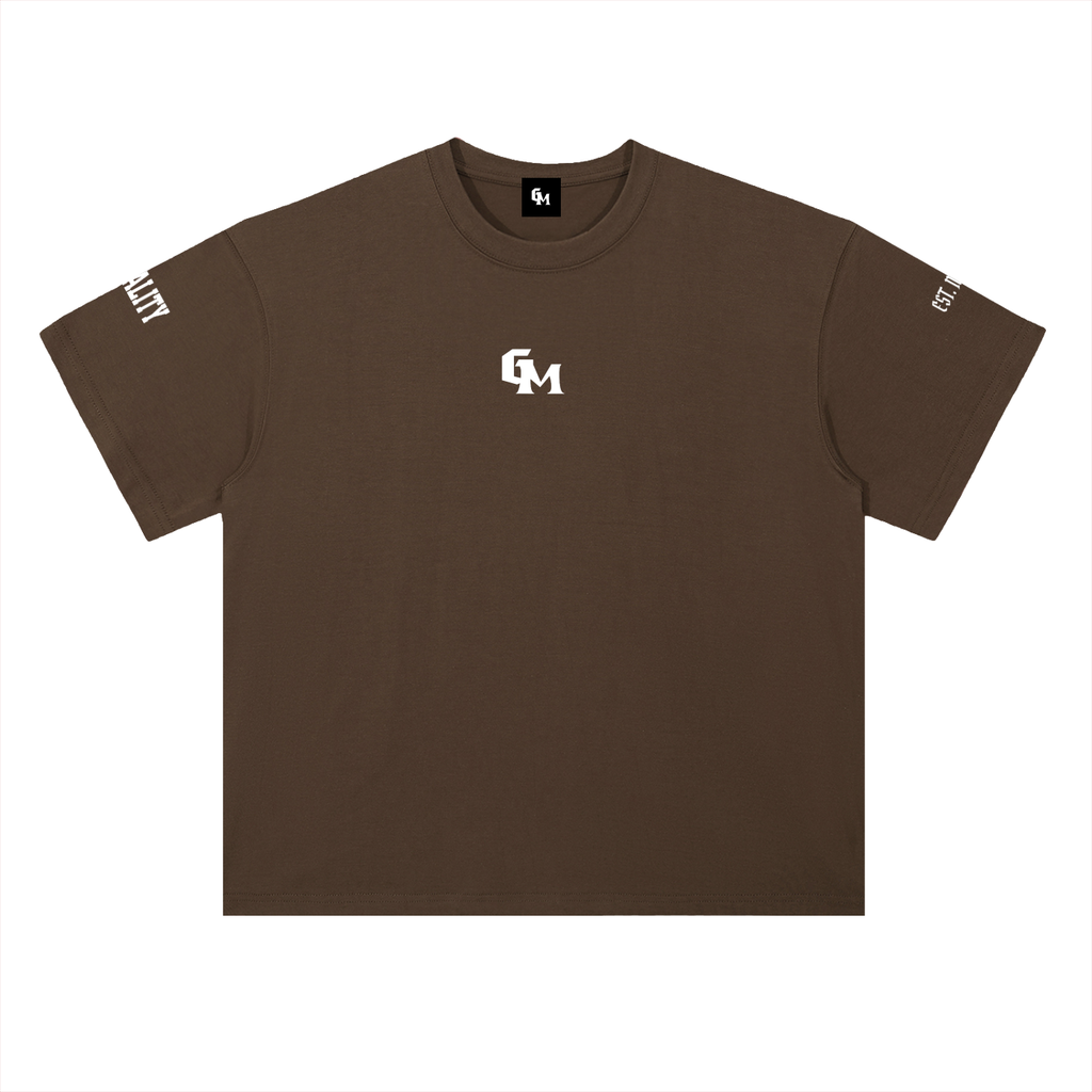 Heavyweight Drop Shoulder Cotton T-Shirt