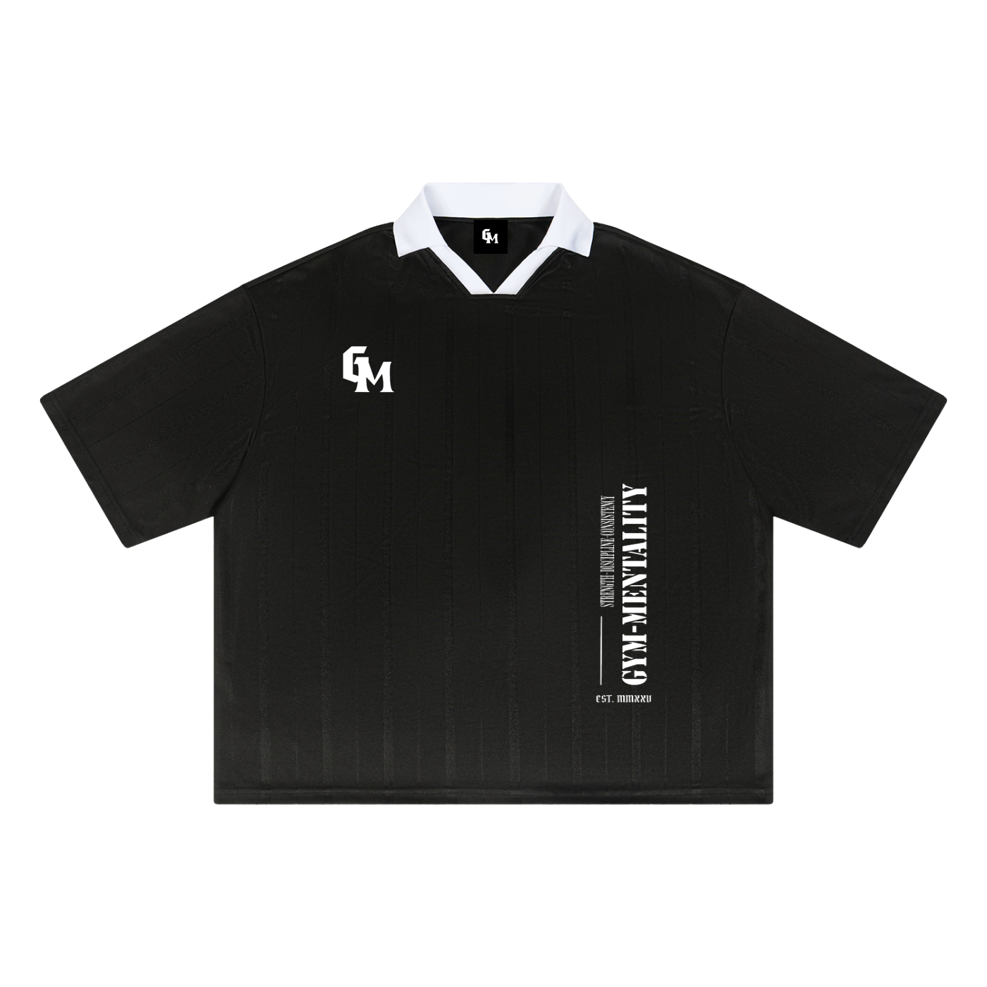 Unisex Striped Boxy Soccer Jersey