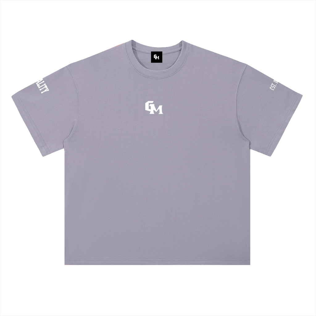 Heavyweight Drop Shoulder Cotton T-Shirt