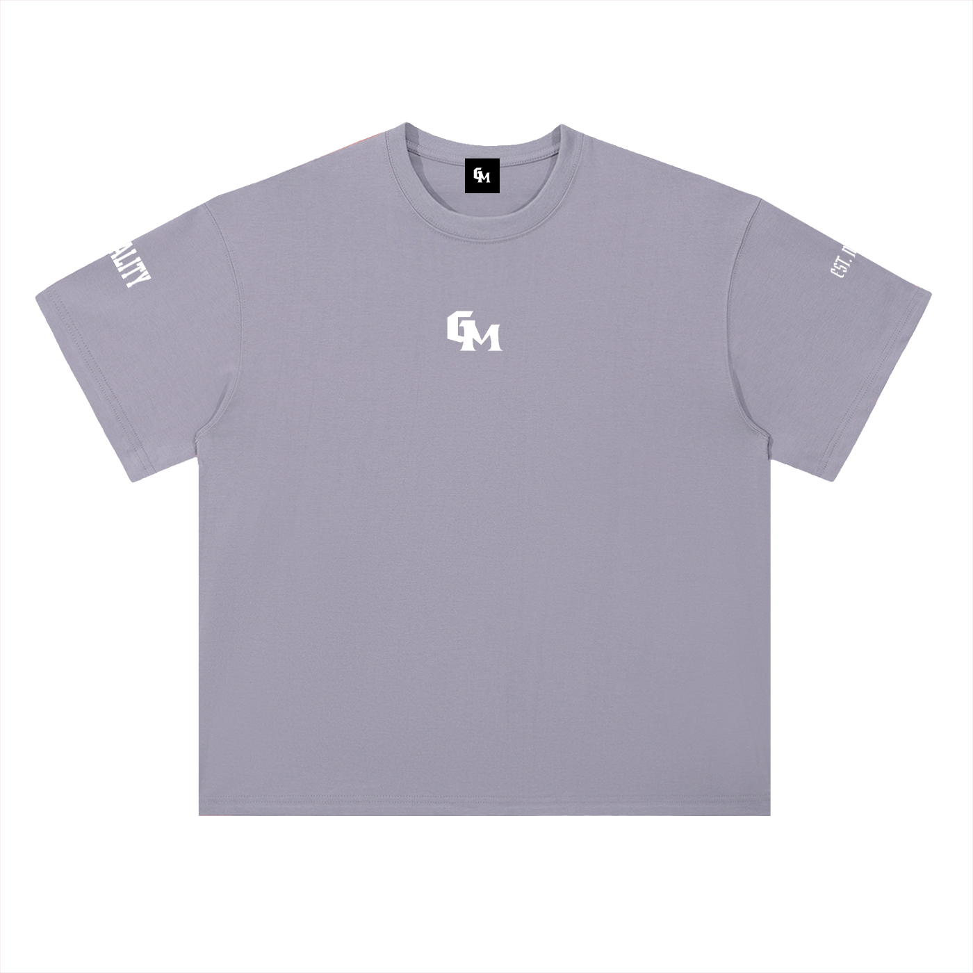 Heavyweight Drop Shoulder Cotton T-Shirt