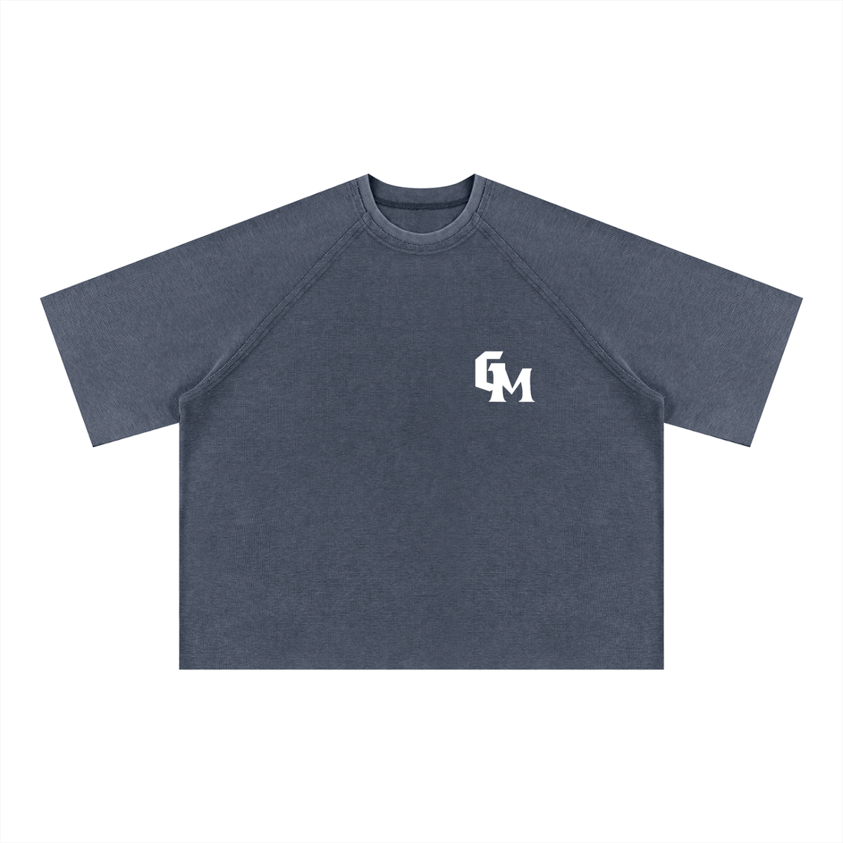 GM Mineral Wash Boxy Waffle Tee