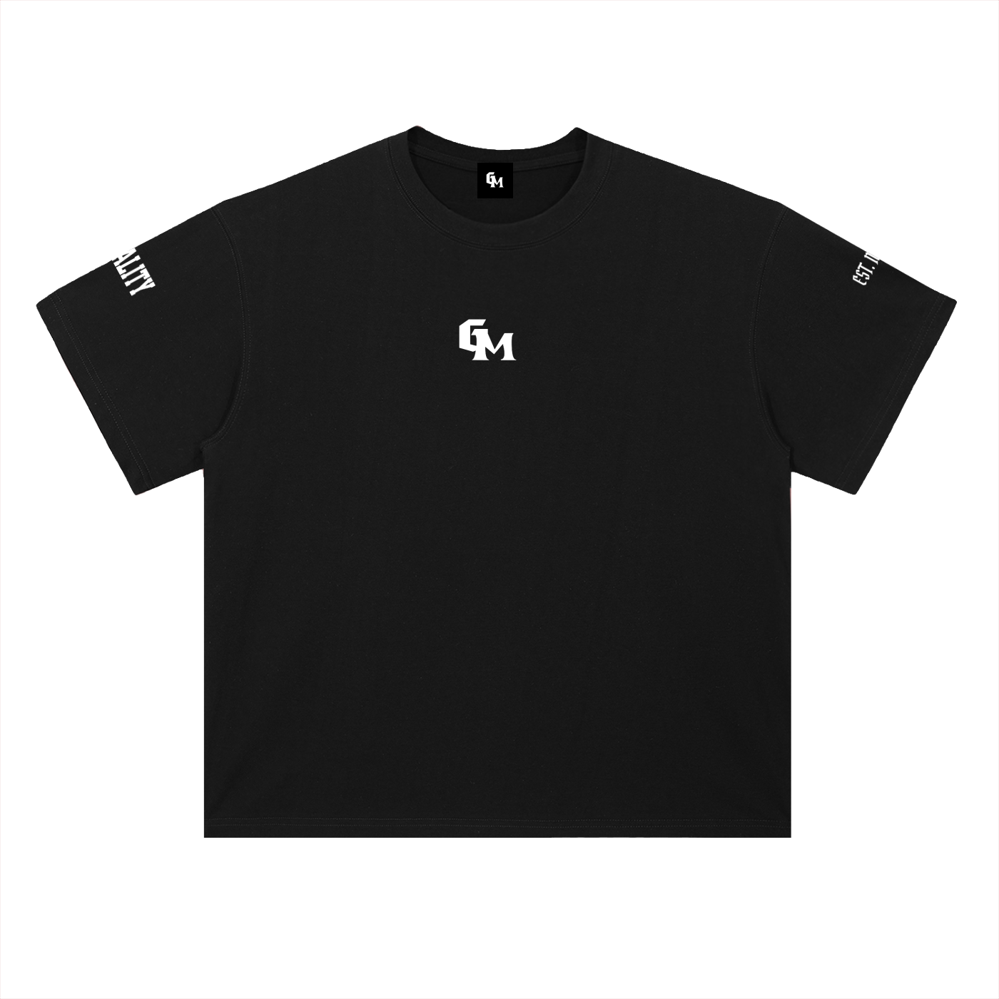 Heavyweight Drop Shoulder Cotton T-Shirt