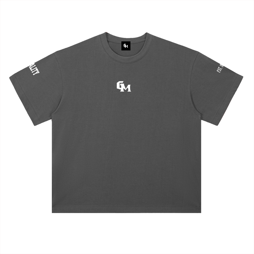 Heavyweight Drop Shoulder Cotton T-Shirt