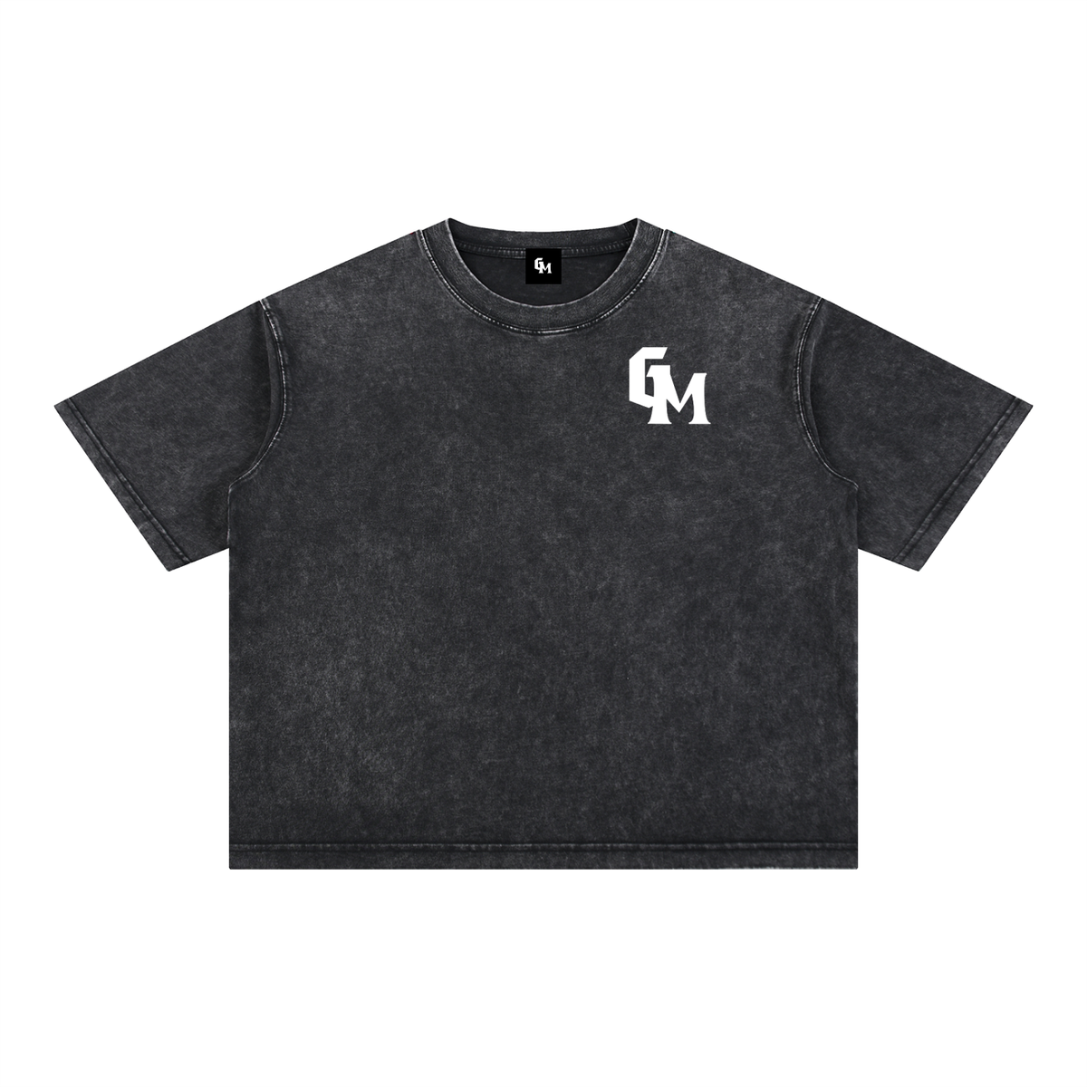 NEVER GIVE UP BOXY TEE
