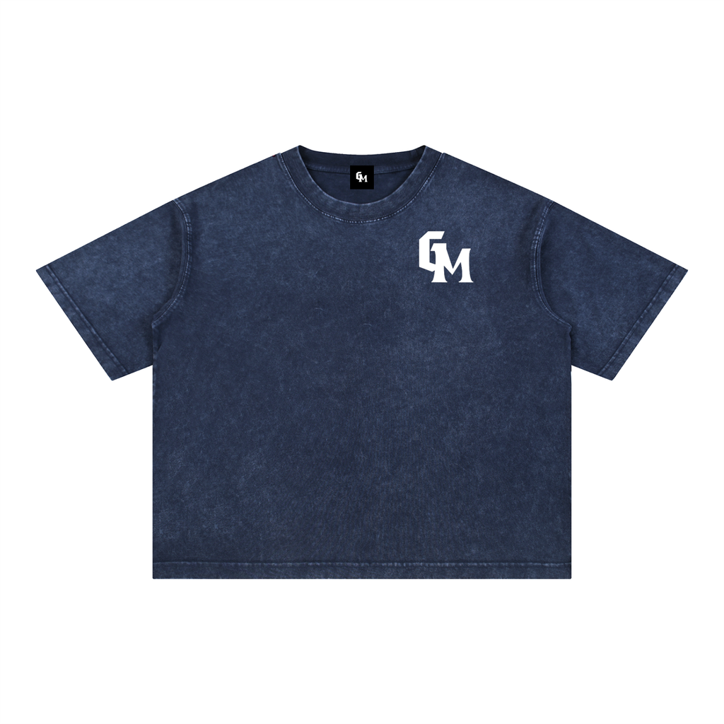 NEVER GIVE UP BOXY TEE