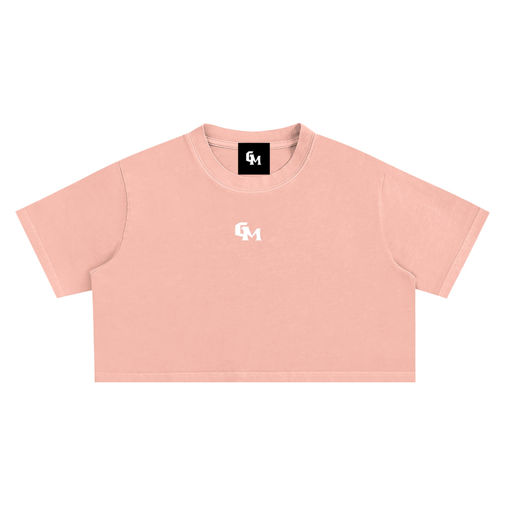 GM SNOW WASHED CROP TEE