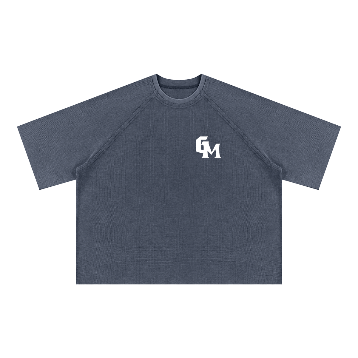 GM Mineral Wash Boxy Waffle Tee