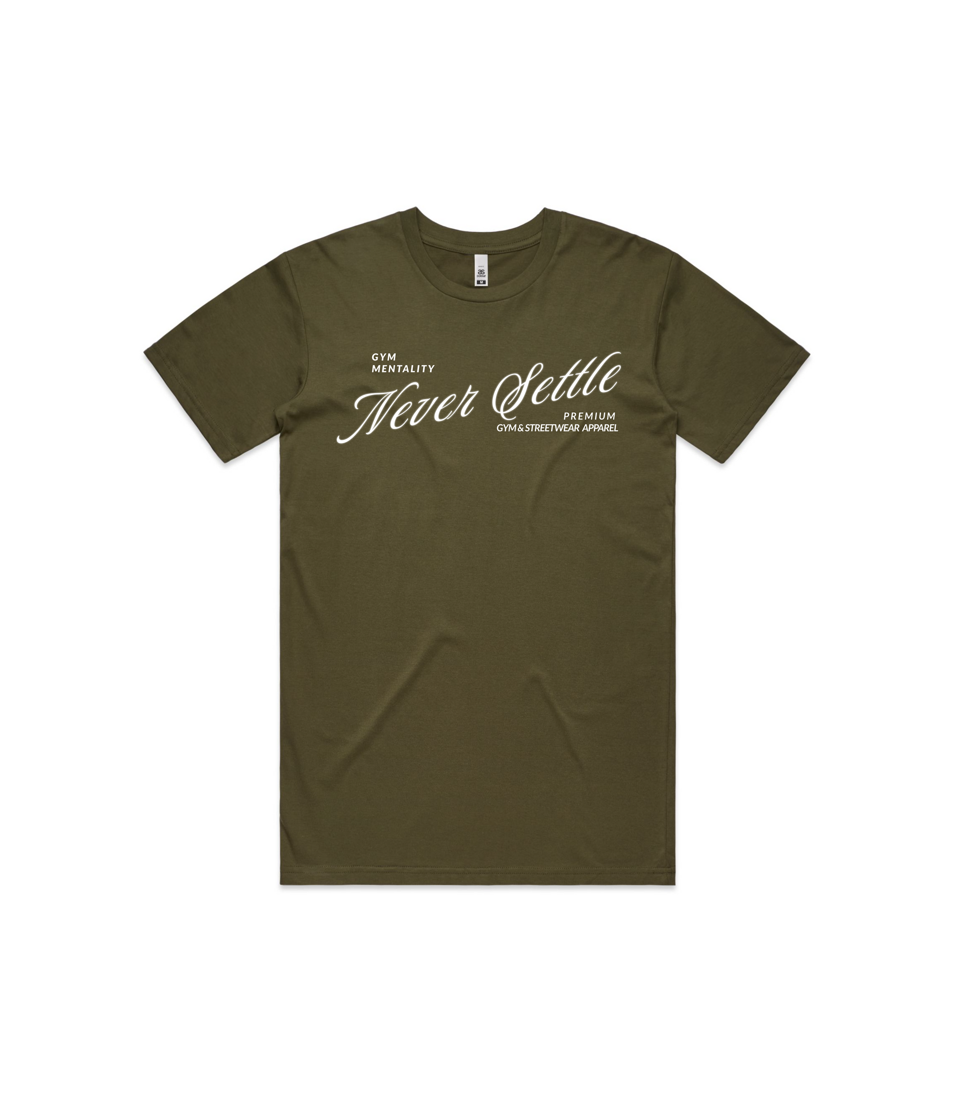 Never Settle Tees