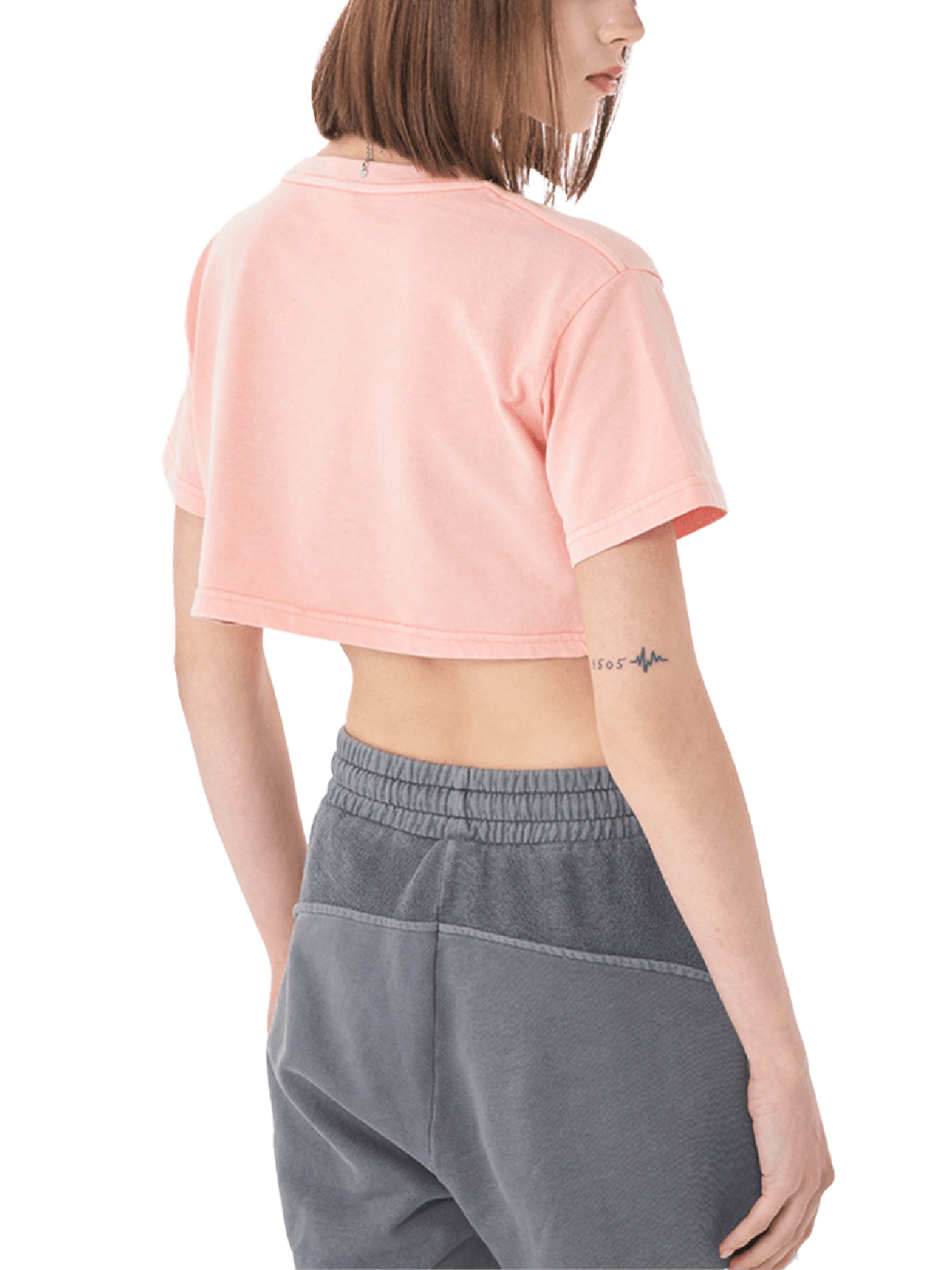 GM SNOW WASHED CROP TEE