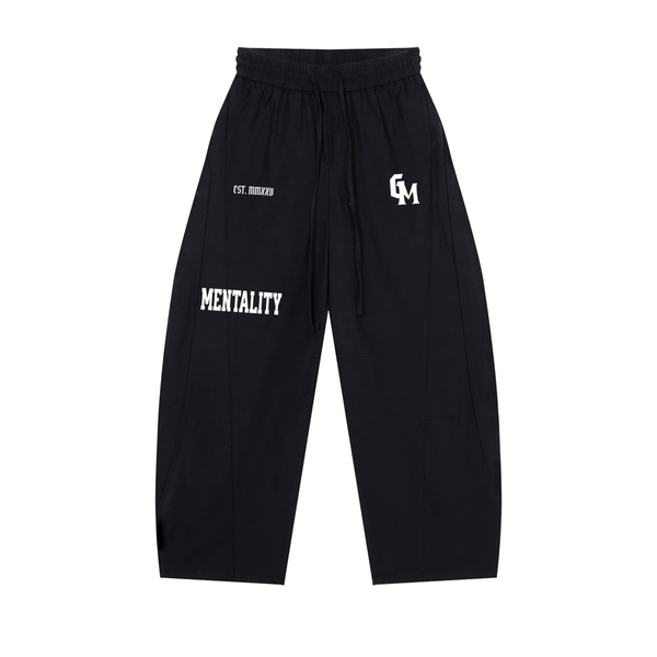 Unisex Wide Leg Drawstring Pants