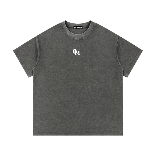 Mineral Wash Waffle Knit T-Shirt