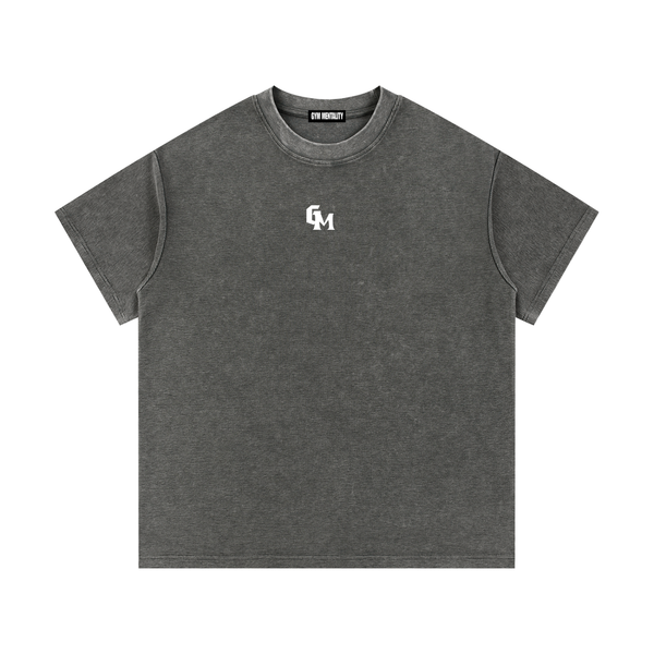 Mineral Wash Waffle Knit T-Shirt