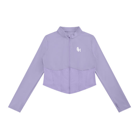 Women's Slim Fit Full-Zip Yoga Jacket