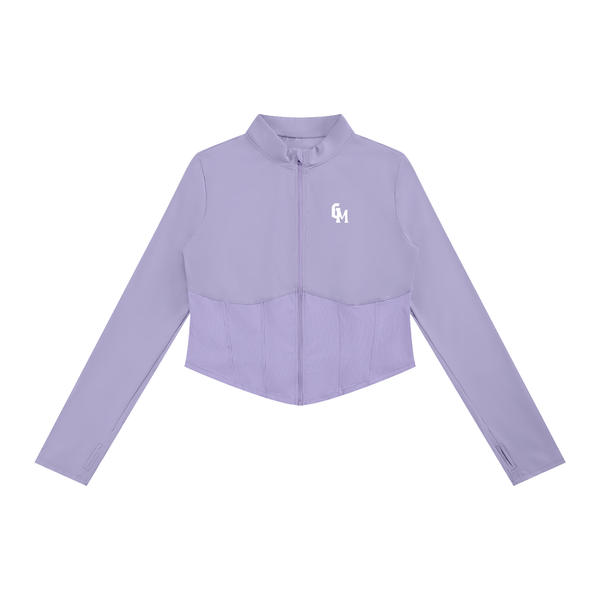 Women's Slim Fit Full-Zip Yoga Jacket