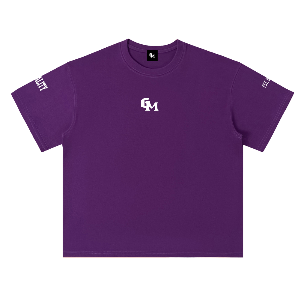 Heavyweight Drop Shoulder Cotton T-Shirt