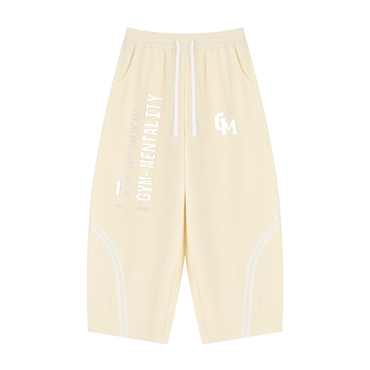 Unisex Wide Leg Piping Sweatpants